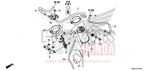 CUVETTE CB650FAH de 2017